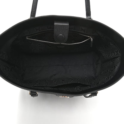 Gucci X BALENCIAGA BB Monogram Web Graffiti Medium Ophidia Shopping Tote Black 5 of 9
