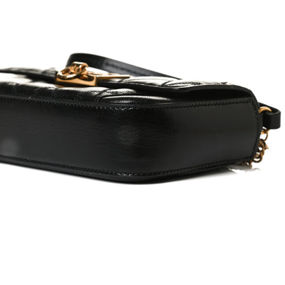Givenchy Goatskin Quilted GV3 Mini Pocket Convertible Bag Black 9 of 14