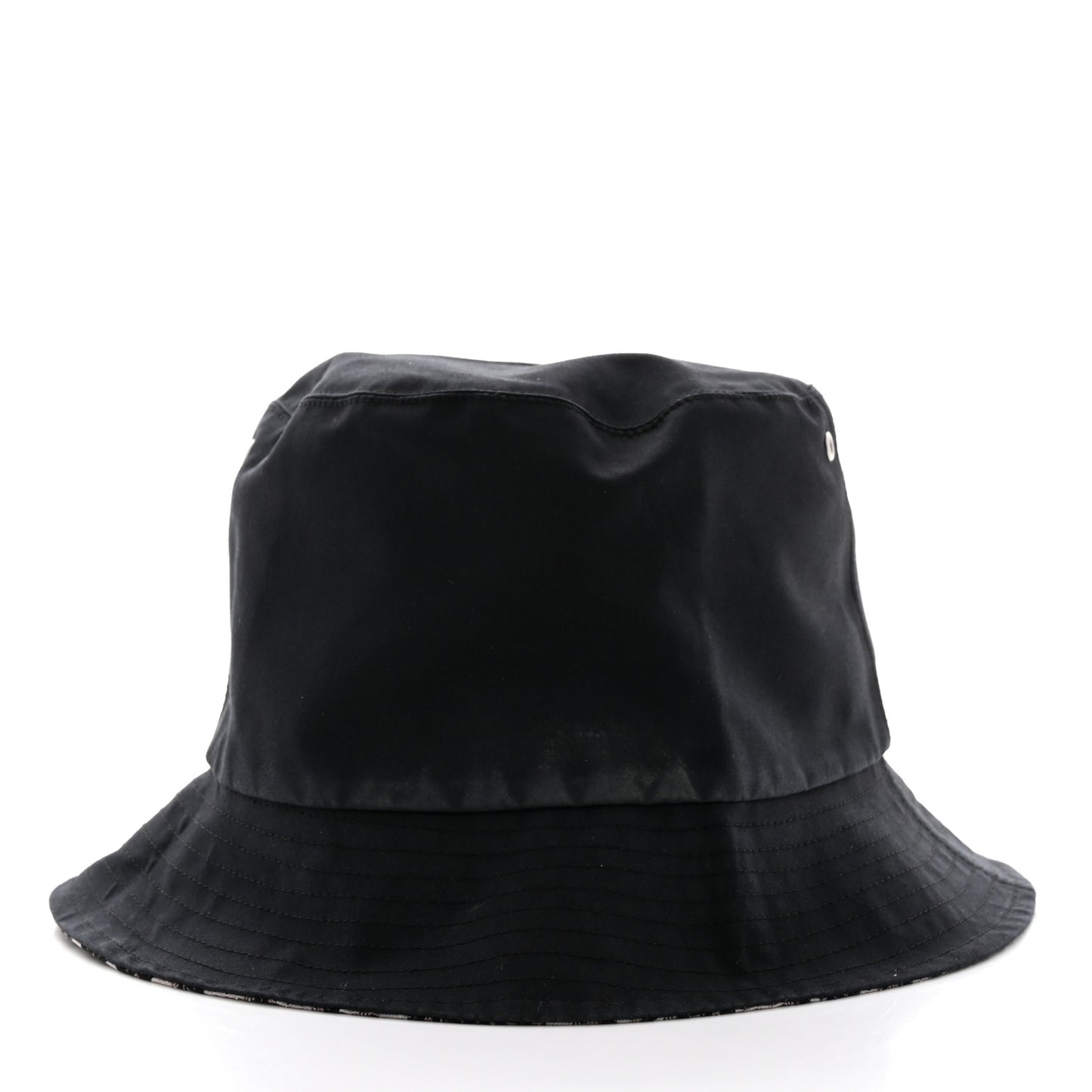 Oblique Reversible Teddy-D Brim Bucket Hat Beige