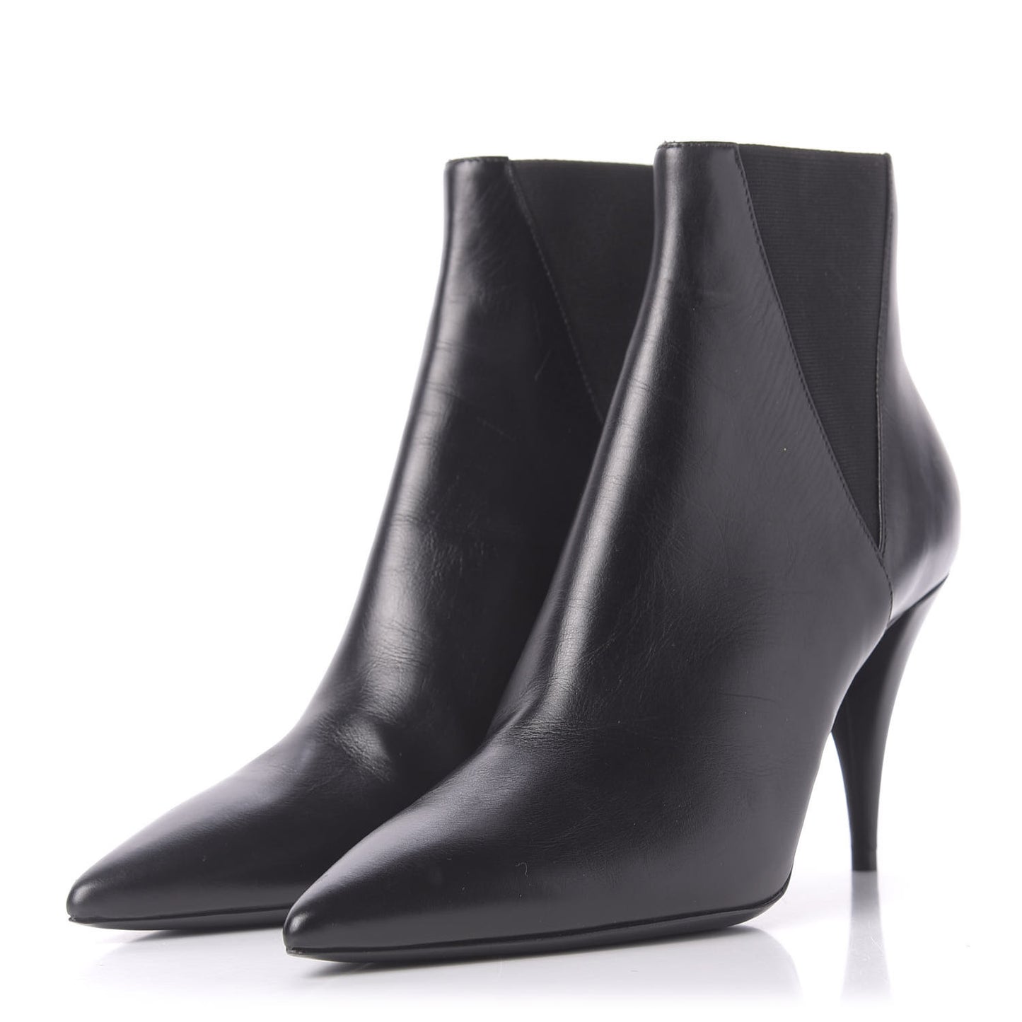 Calfskin Kiki Chelsea Booties 37 Black