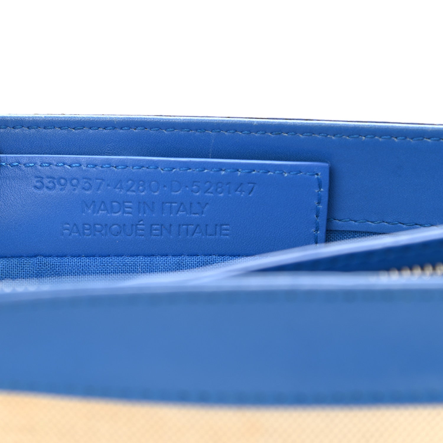 Balenciaga Cotton Canvas Pochette Crossbody Bag Bleu Pacifique 7 of 11