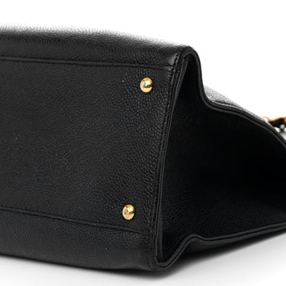 Chanel Caviar CC Shopper Tote Black 11 of 20