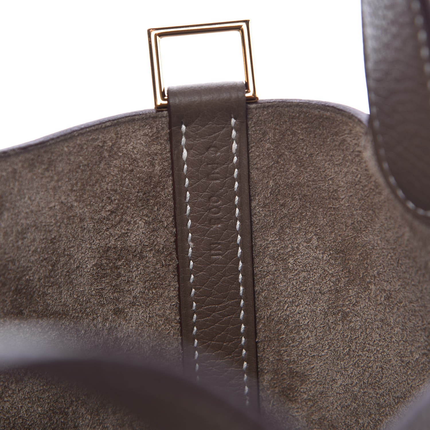 Hermes Taurillon Clemence Picotin Lock 18 PM Etoupe 7 of 8