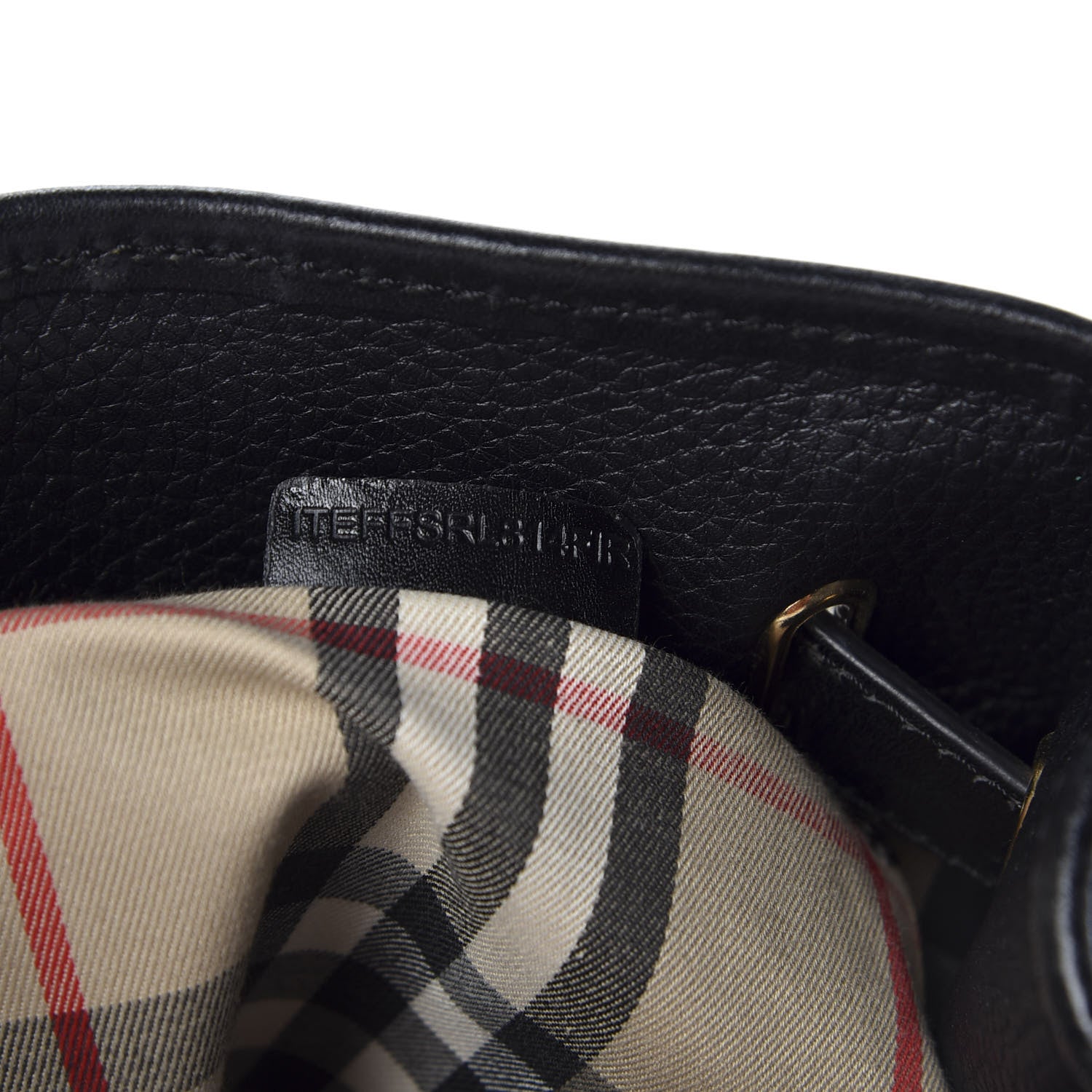 Burberry Grainy Calfskin Willenmore Hobo Black 9 of 10