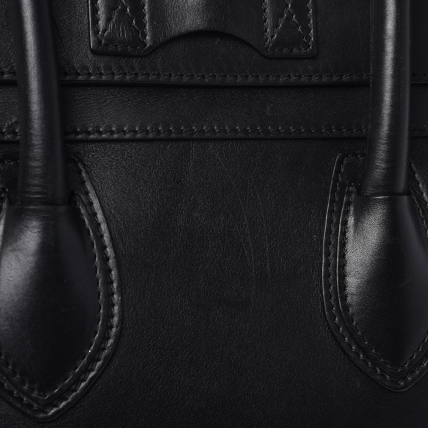 Smooth Calfskin Small Luggage Black