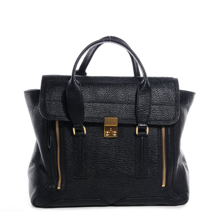 3.1 Phillip Lim 3.1 Large Pashli Satchel Black 1 of 10