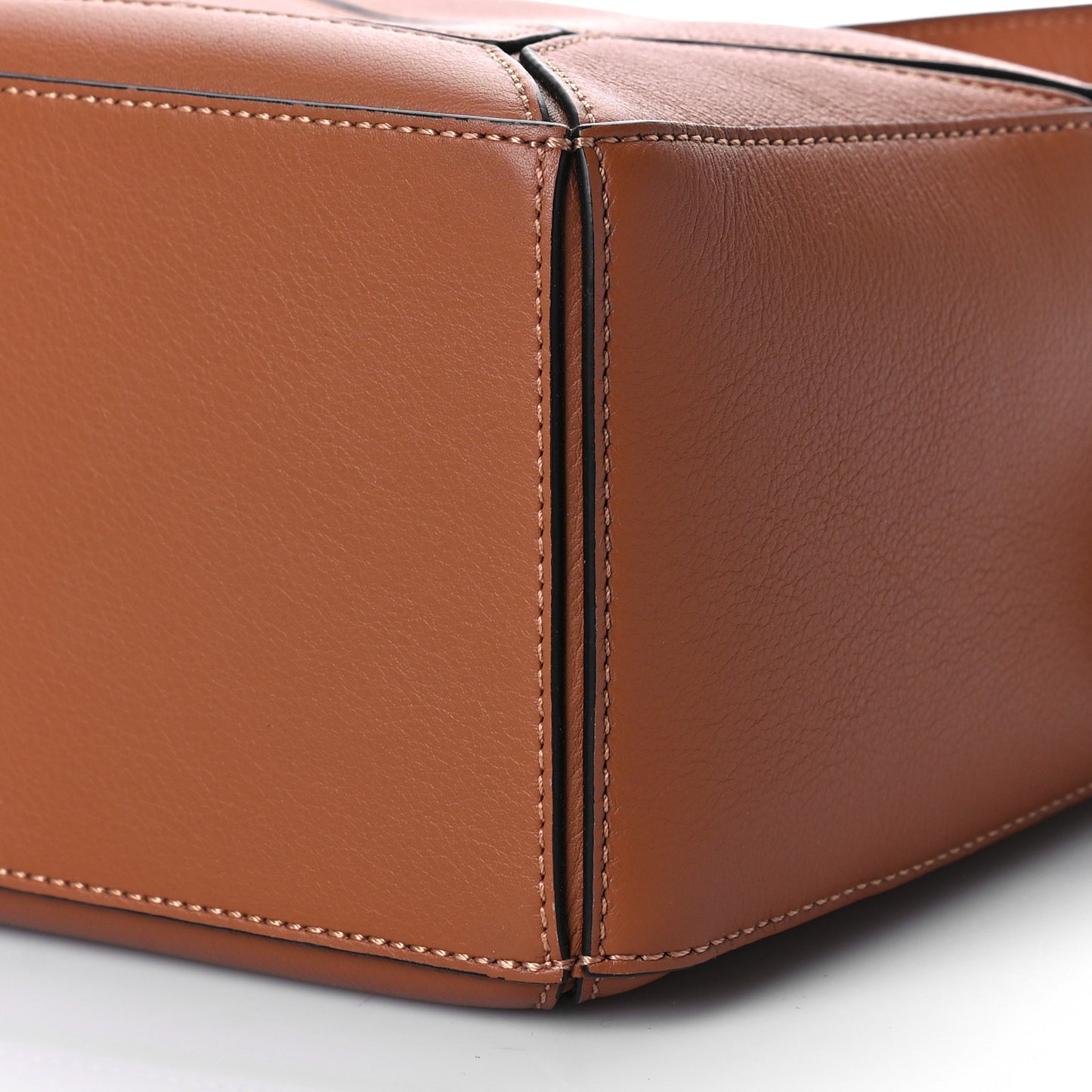Calfskin Small Puzzle Bag Tan
