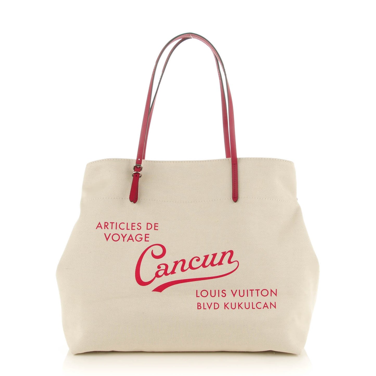 Articles de Voyage Cancun Cabas GM Fuchsia