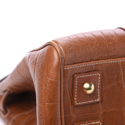 Mulberry Crocodile Embossed Bayswater Camel 8 of 11