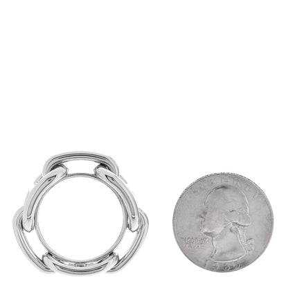 Hermes Palladium Regate Scarf Ring 2 of 5