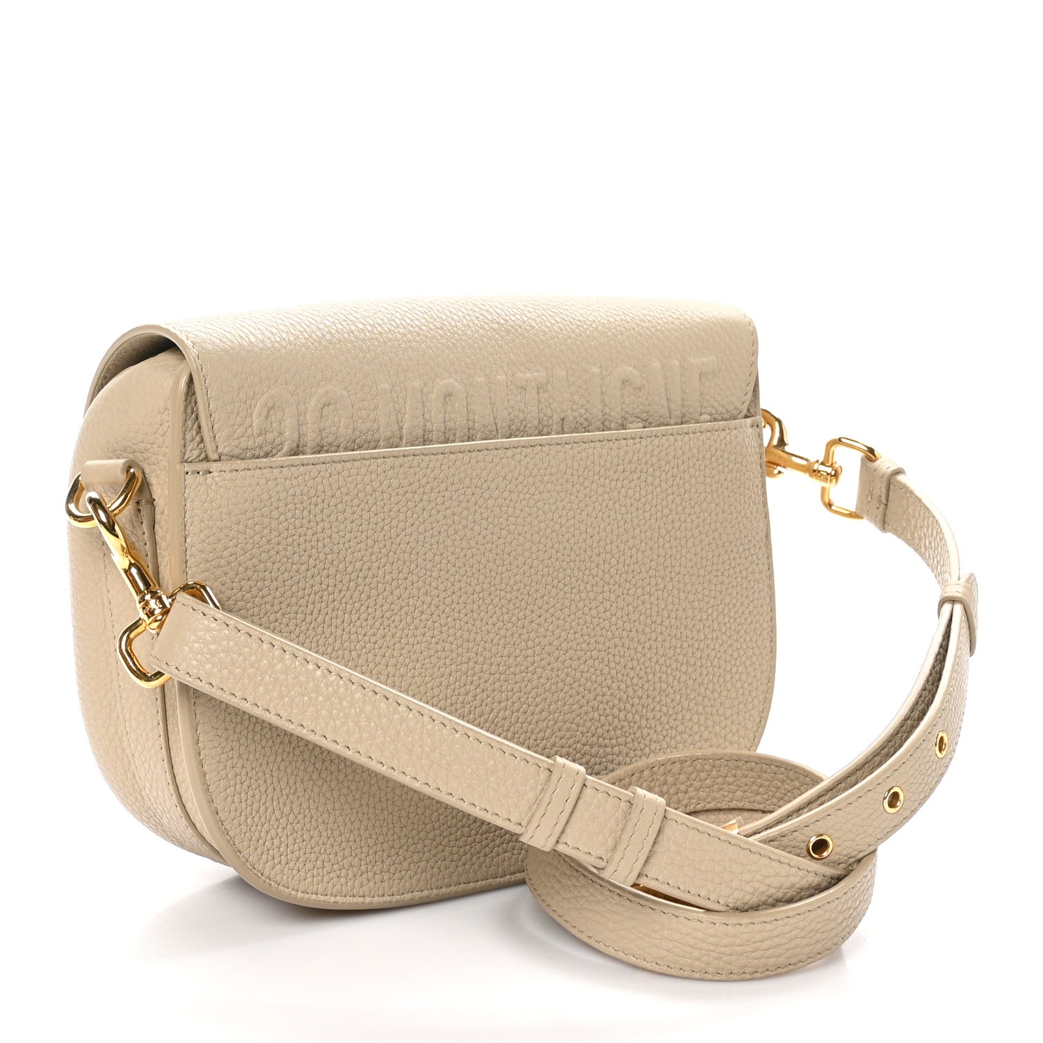 Christian Dior Grained Calfskin Medium Bobby Flap Beige 3 of 10