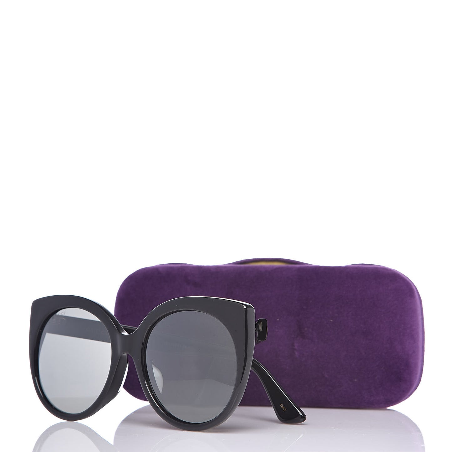 Cat Eye Sunglasses GG 0325S Black