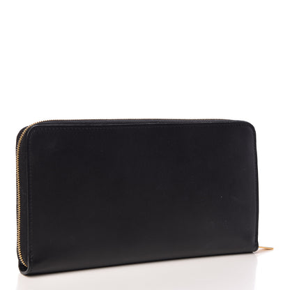 Celine Smooth Calfskin Large Alphabet Zip Around Multifunction Wallet Black 3 of 7
