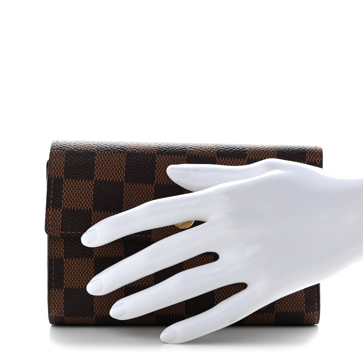 Louis Vuitton Damier Ebene Alexandra Wallet 2 of 10