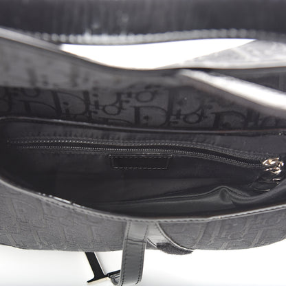 Christian Dior Monogram Saddle Bag Black 4 of 8