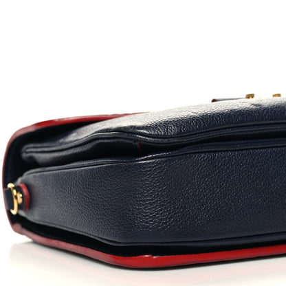 Louis Vuitton Empreinte Pochette Metis Marine Rouge 10 of 11