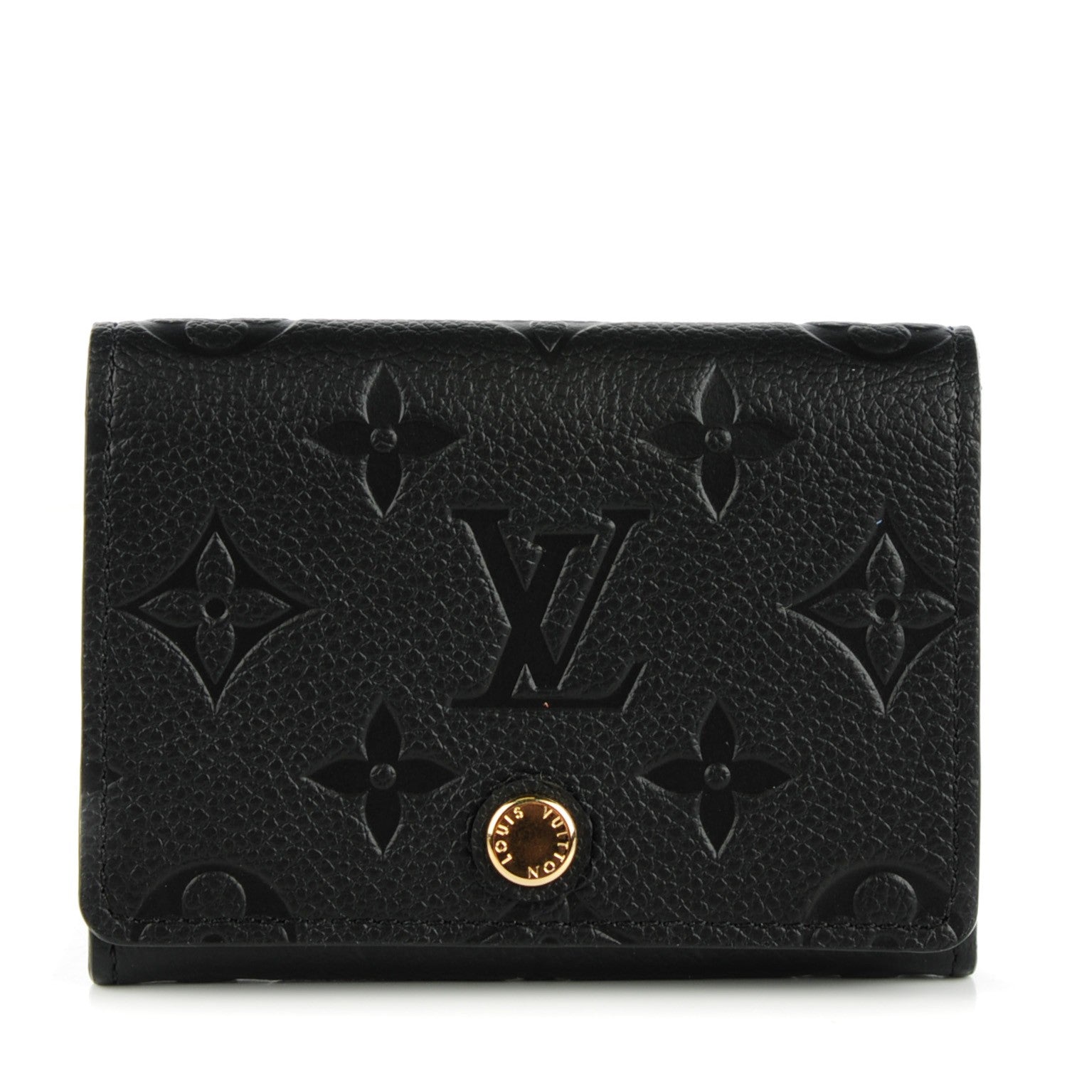 Louis Vuitton Empreinte Business Card Holder Black 1 of 7