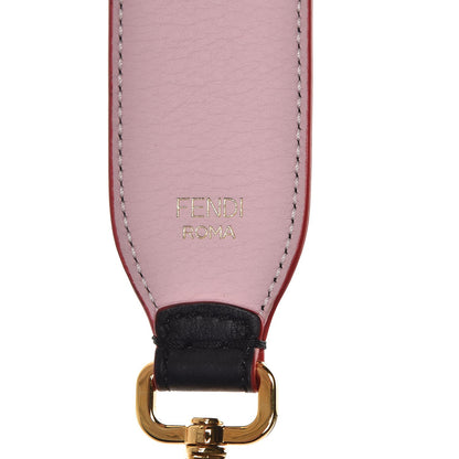 Fendi Vitello Dolce Tri-Color Buttoned Strap You Black Peonia Cuoio 5 of 5
