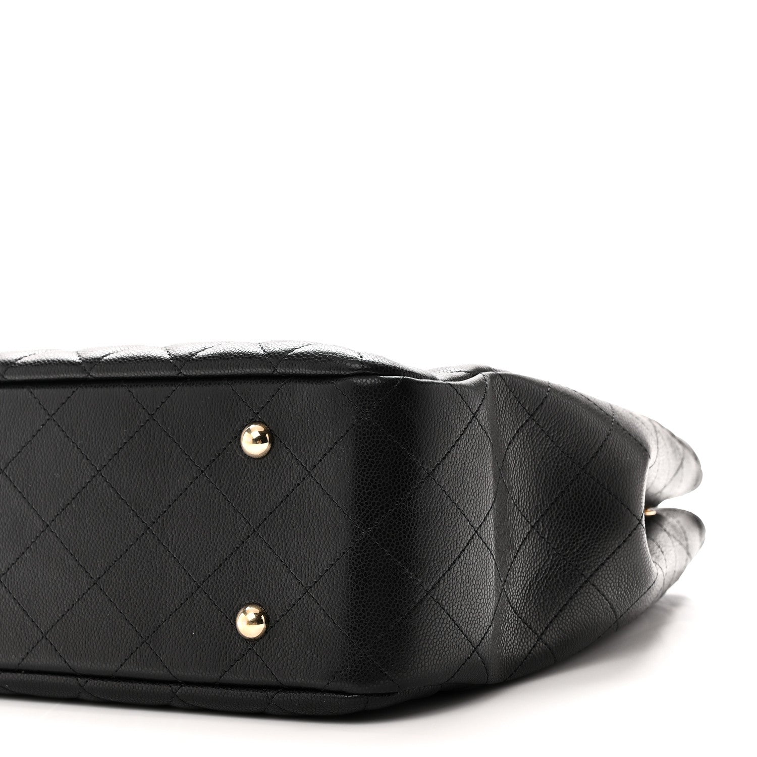 Chanel Caviar Quilted Large Classic Shopping Tote Black 10 of 10