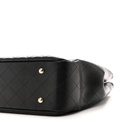 Chanel Caviar Quilted Large Classic Shopping Tote Black 10 of 10