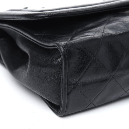Chanel Lambskin Quilted Small Tassel Single Flap Black 19 of 25