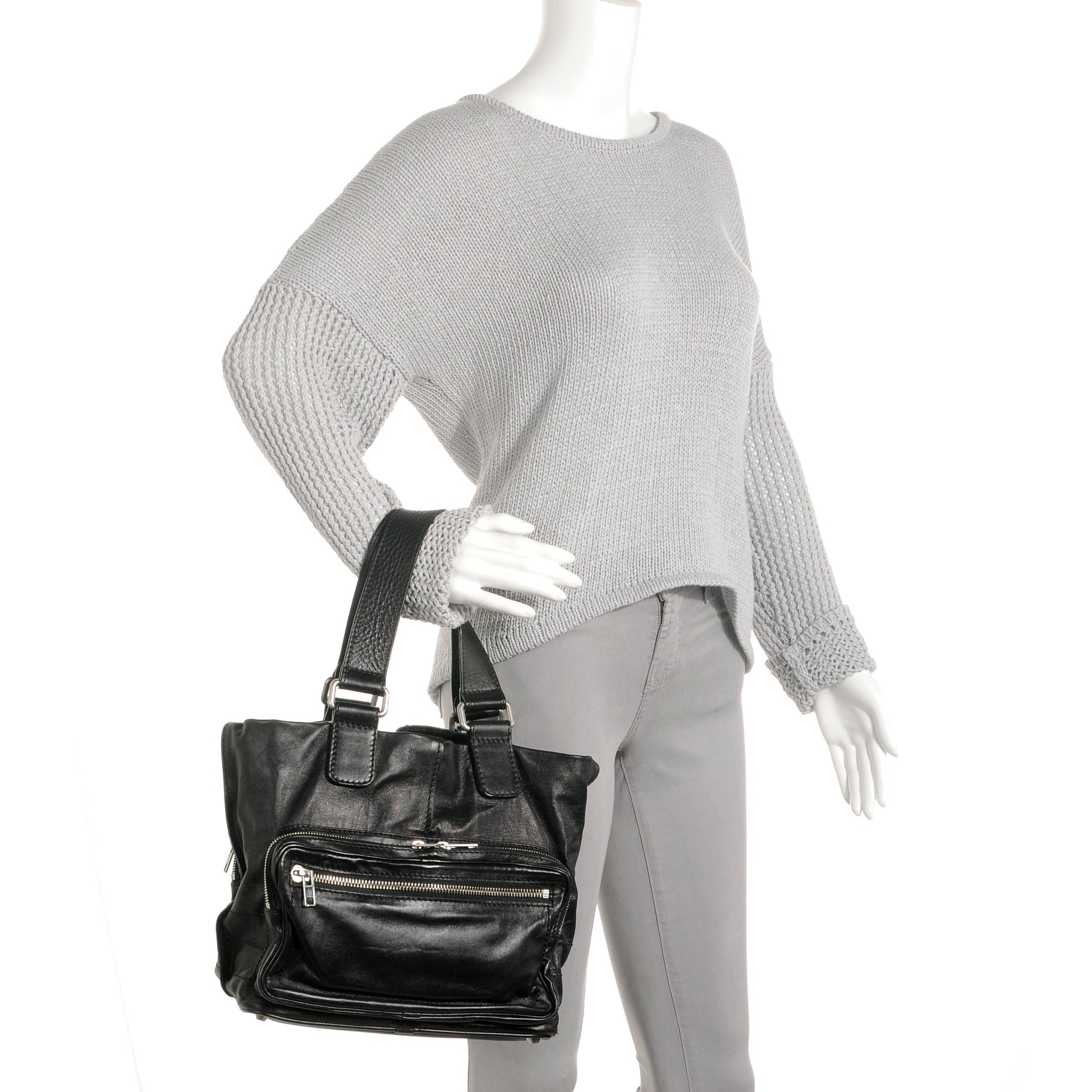 Chloe Calfskin Betty Tote Black 2 of 8