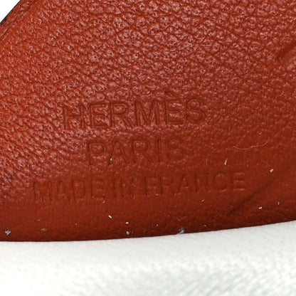 Hermes Milo Lambskin Grigri Rodeo Pegase Horse Bag Charm PM Bleu Brume Chai Cornaline 3 of 5