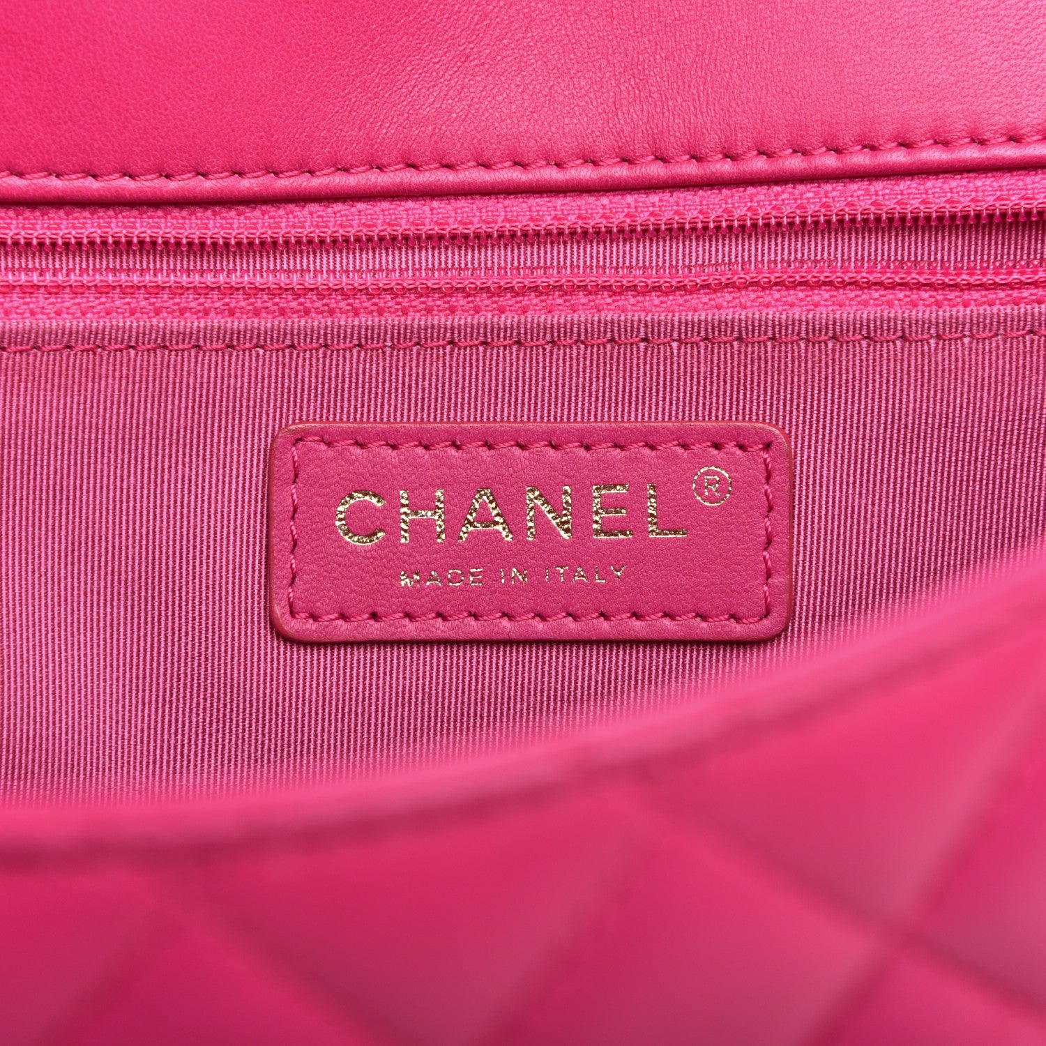 Chanel Lambskin Quilted Medium Mademoiselle Chic Flap Pink 8 of 10