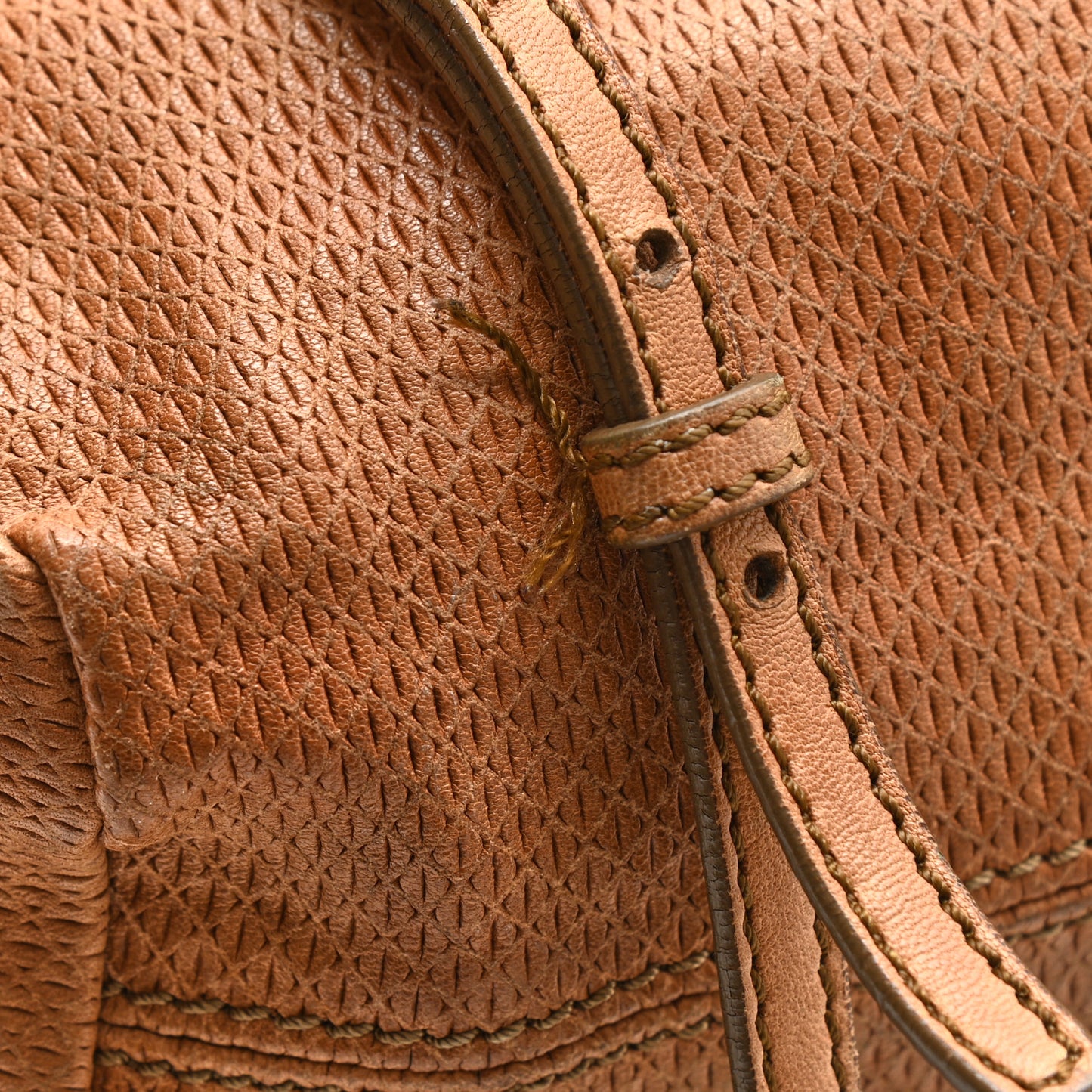 Lambskin Embossed Small Pandora Cigare