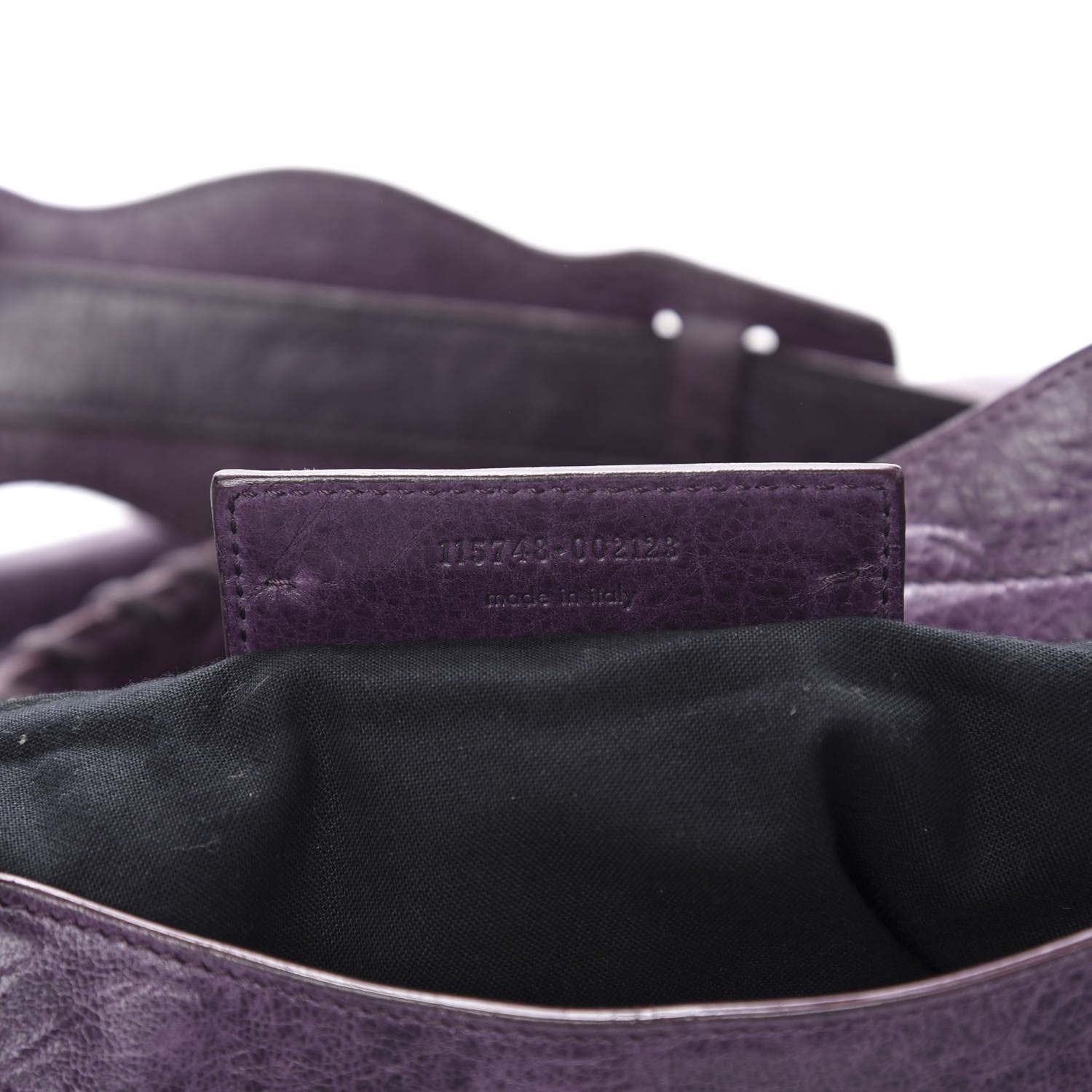 Balenciaga Agneau Classic Hardware City Raisin 8 of 11