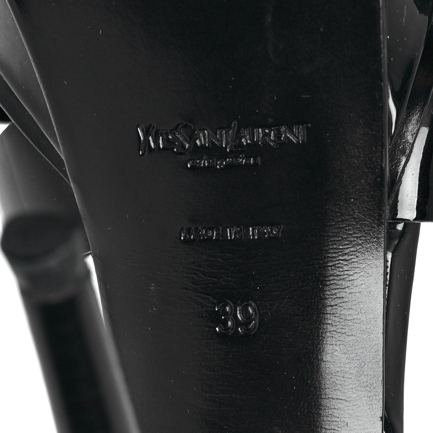 Patent Tribute 105 Platform Sandals 39 Black