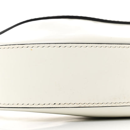 Prada Spazzolato Cleo Adjustable Strap Shoulder Bag White 9 of 12