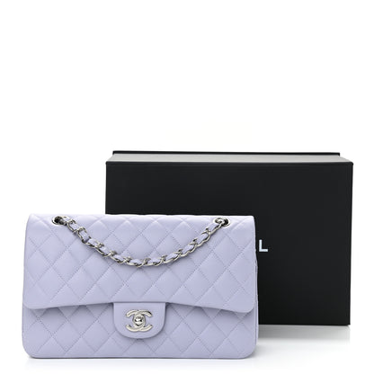 Chanel Caviar Quilted Medium Double Flap Light Purple 11 of 11