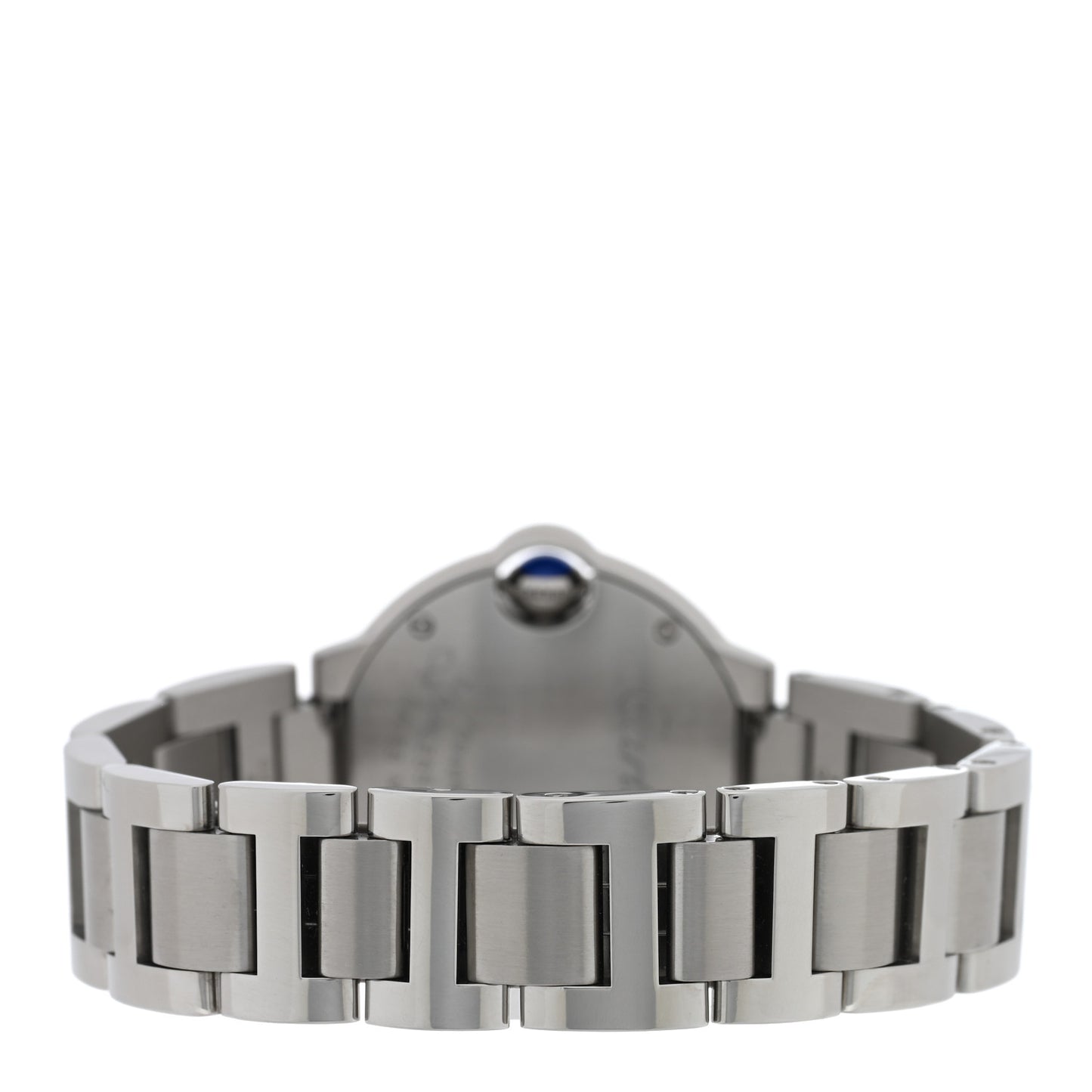 Stainless Steel Diamond 28mm Ballon Bleu De Cartier Quartz Watch