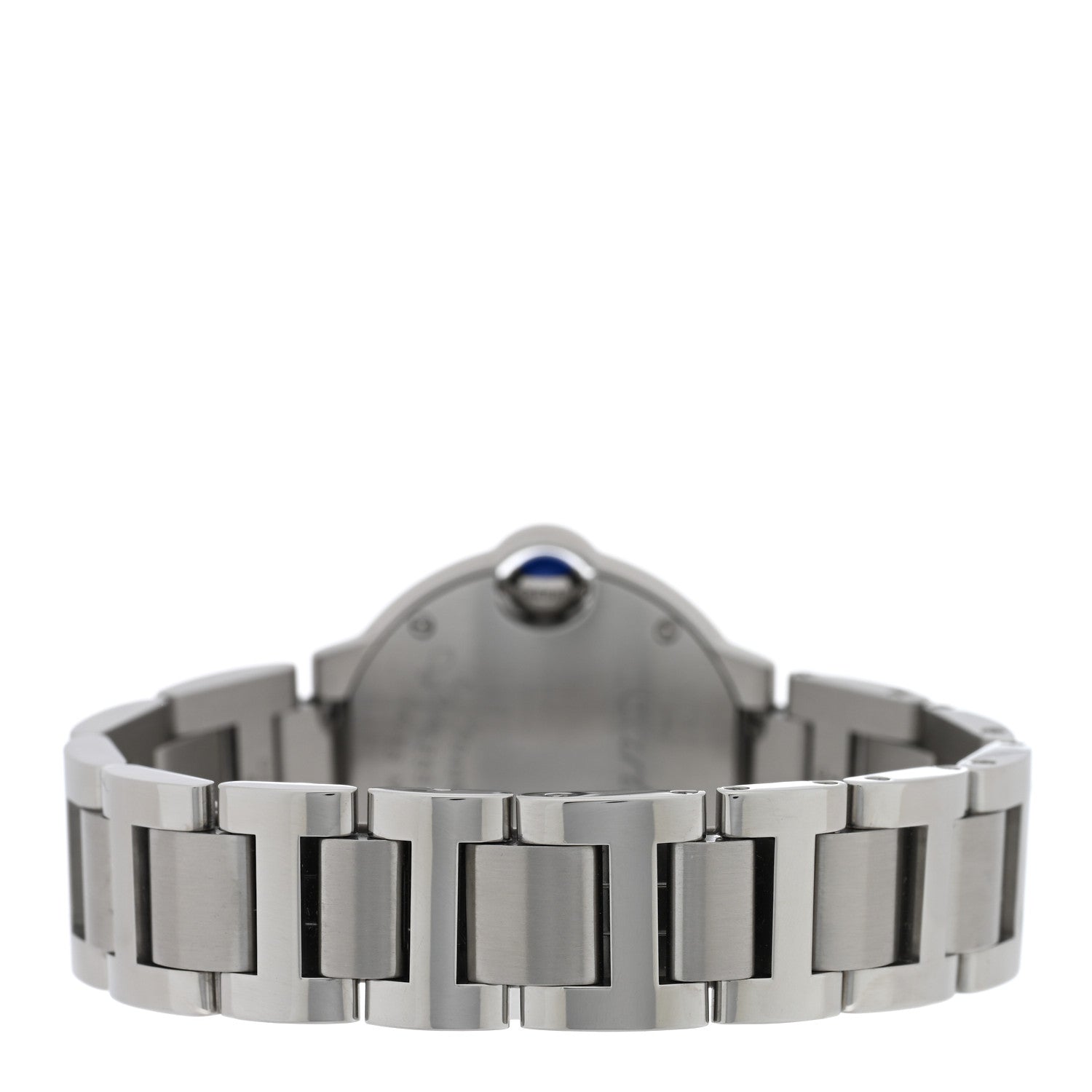 Cartier Stainless Steel Diamond 28mm Ballon Bleu De Cartier Quartz Watch 3 of 4
