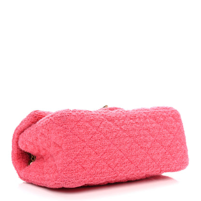 Chanel Tweed Quilted 2.55 Reissue Mini Flap Pink 4 of 15