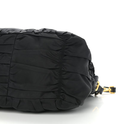 Prada Tessuto Nylon Gaufre Tote Black 10 of 12