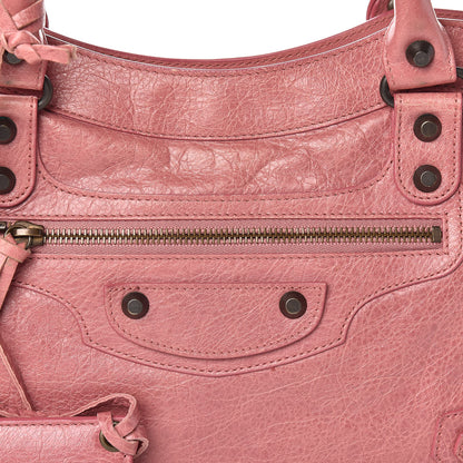 Balenciaga Agneau Classic Hardware Town Rose Bruyere 13 of 13