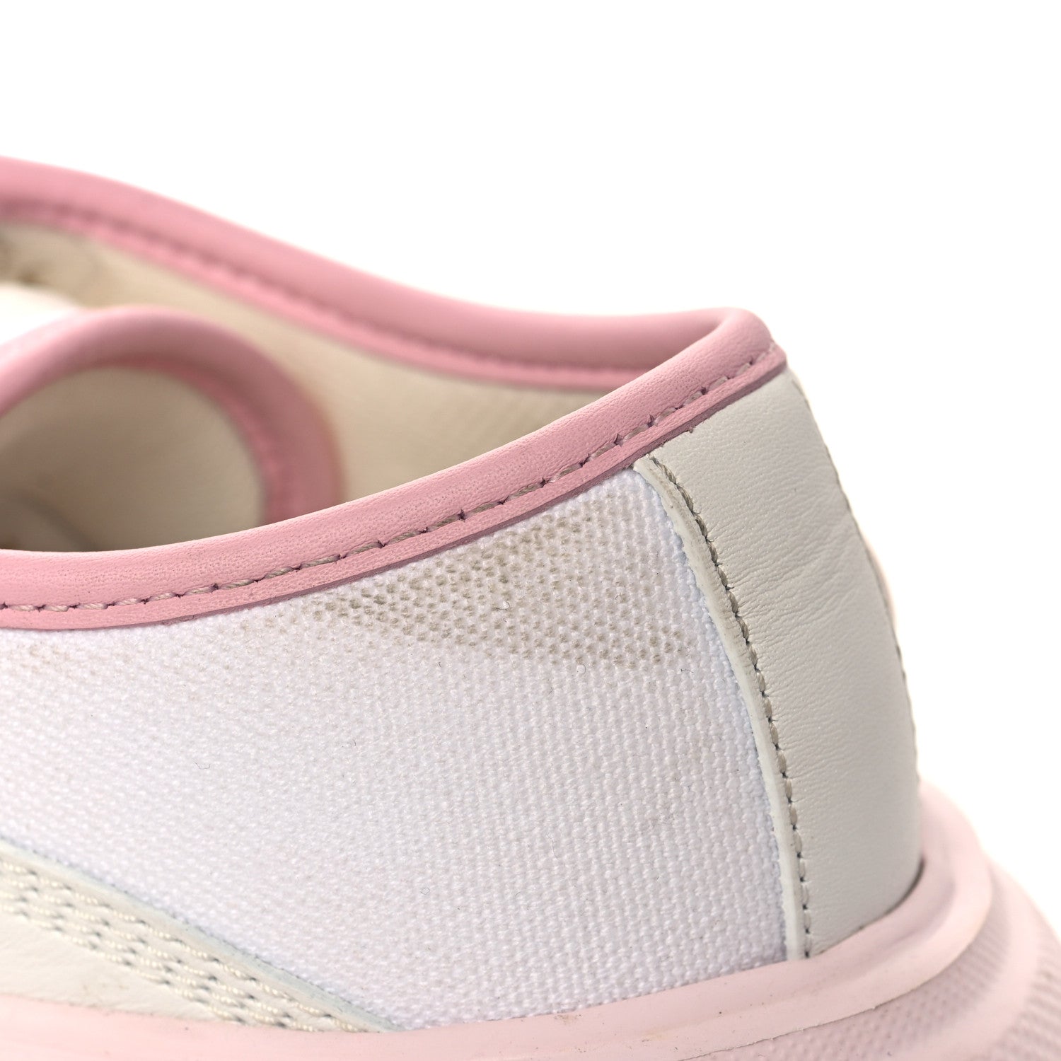 Louis Vuitton Canvas LV Squad Sneakers 39 White Pink 10 of 10