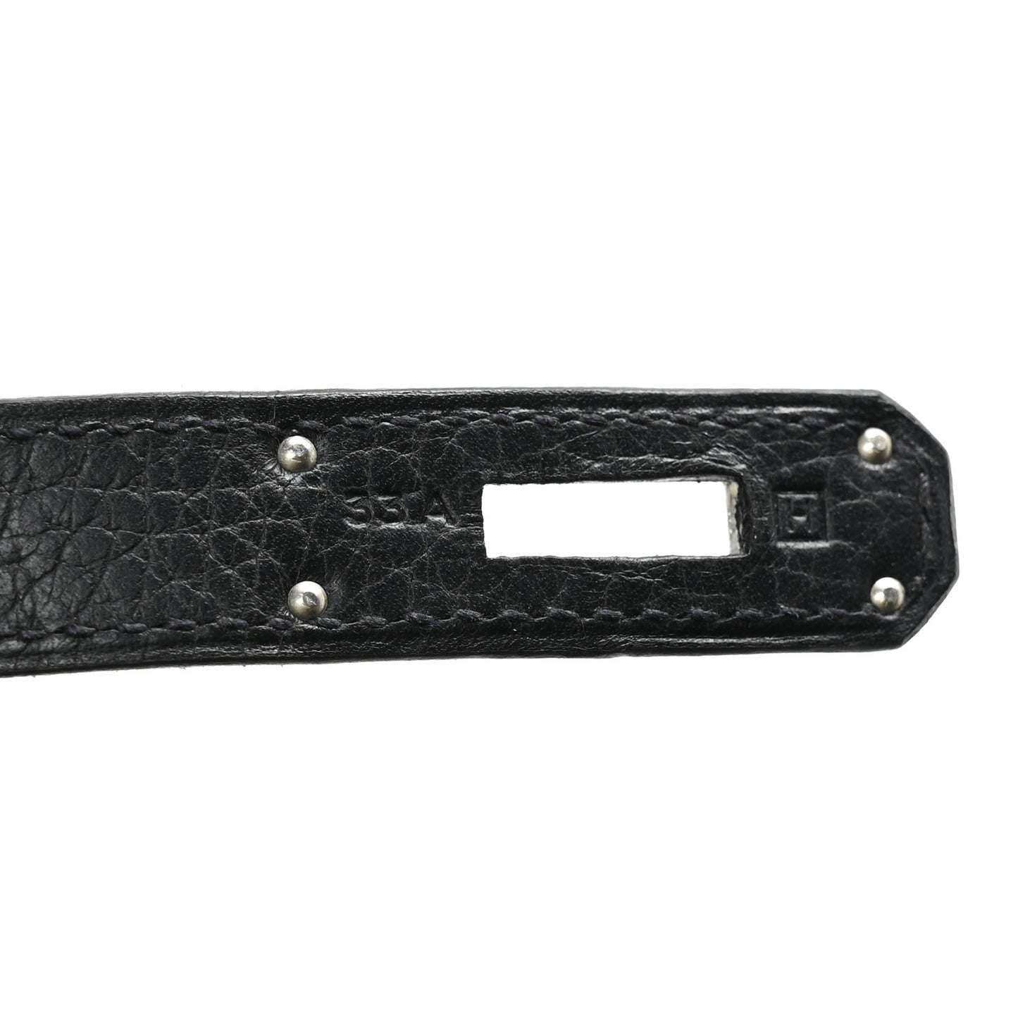 Taurillon Clemence Birkin 40 Black