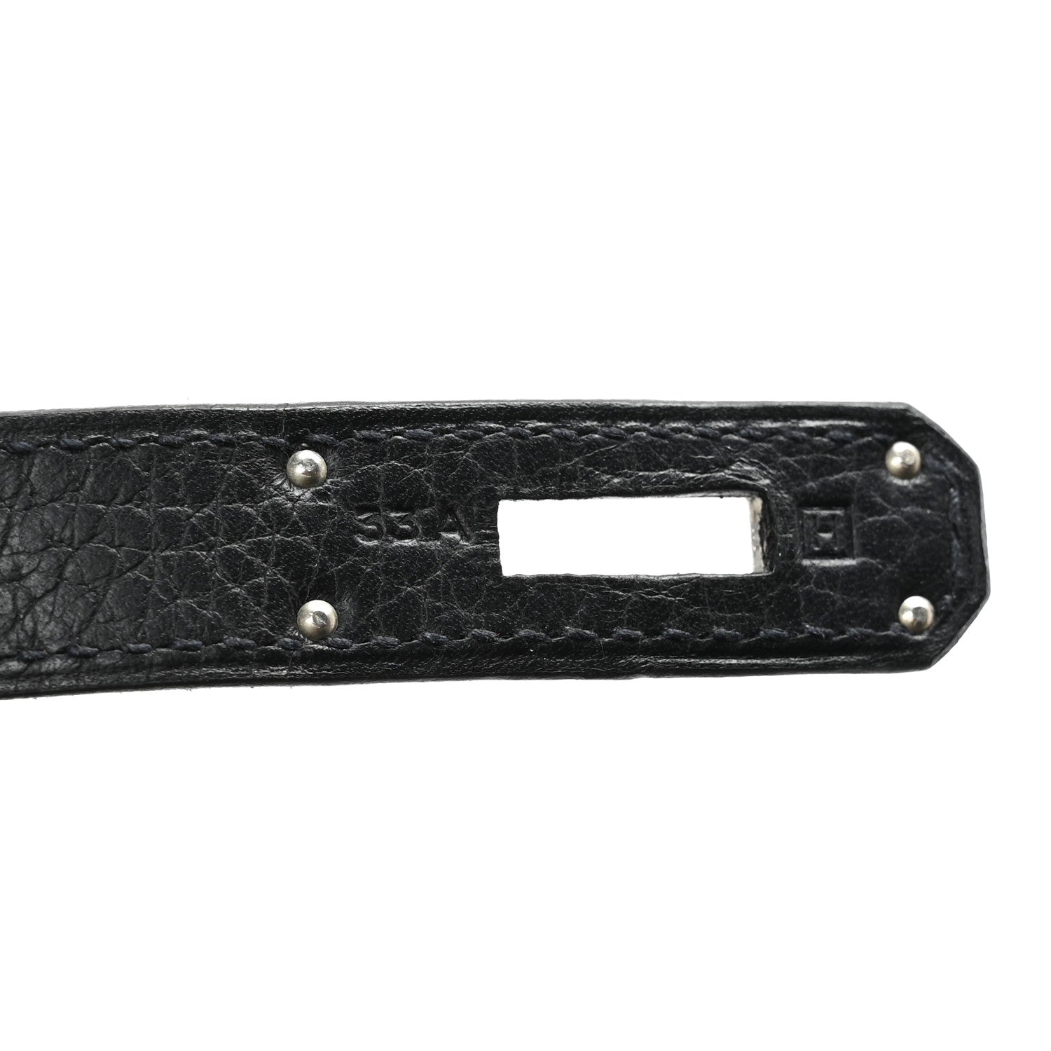 Hermes Taurillon Clemence Birkin 40 Black 7 of 11