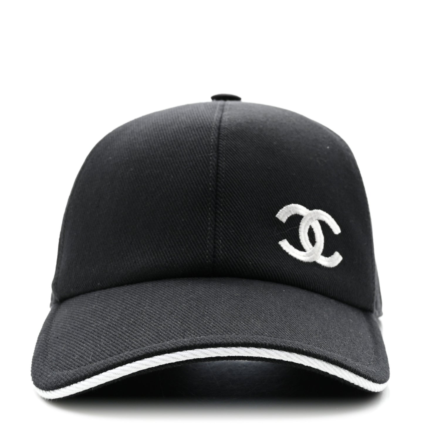 Cotton CC Cap Hat Black White