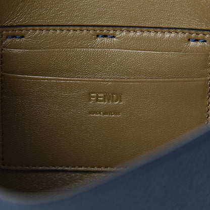 Fendi Cuoio Romano Mini Baguette Indaco 6 of 10