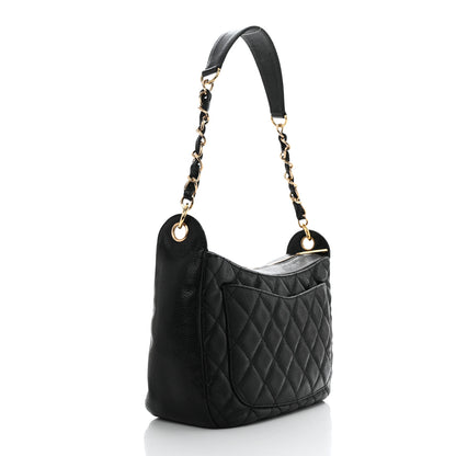 Chanel Caviar Quilted Timeless CC Shoulder Bag Black 2 of 17