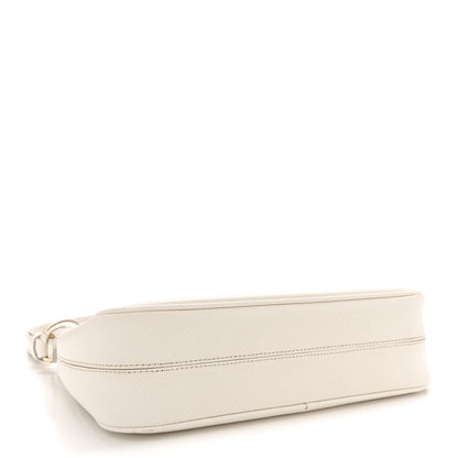 Prada Saffiano Lux Mini Re-Edition Shoulder Bag White 4 of 11