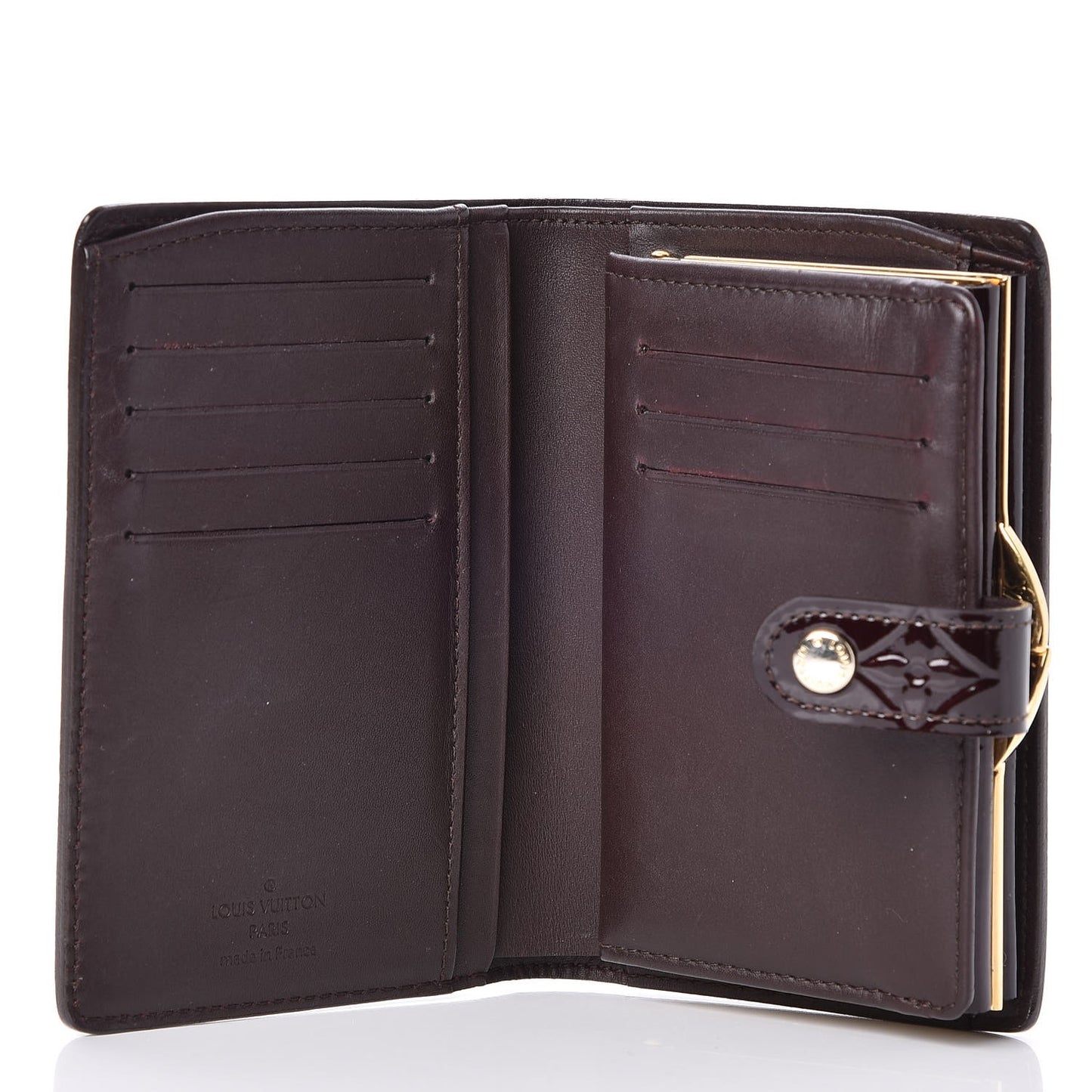 Vernis French Purse Wallet Amarante