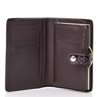 Louis Vuitton Vernis French Purse Wallet Amarante 5 of 10