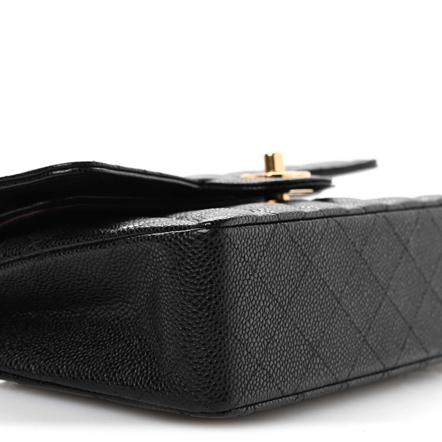 Chanel Caviar Quilted Small Double Flap Black 9 of 11