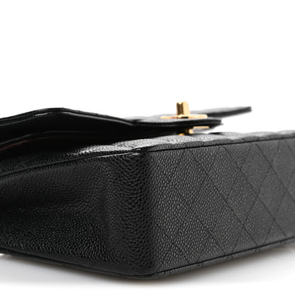 Chanel Caviar Quilted Small Double Flap Black 9 of 11