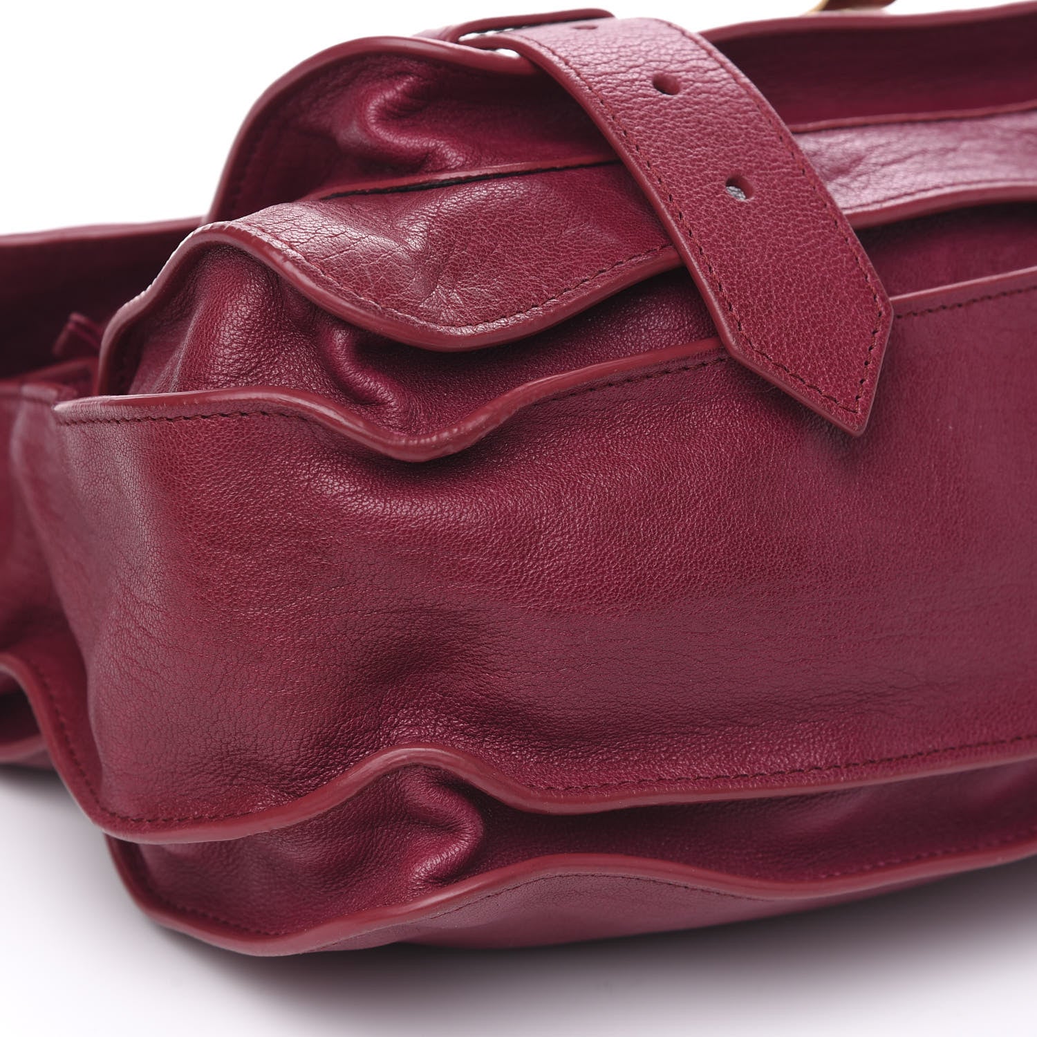 Proenza Schouler Lambskin Medium PS1 Satchel Chianti 9 of 13